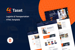 Transportation Website Template