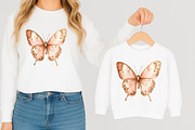 Blush and Pink Butterflies Clipart, an Illustration by Libby Wishes (Thumbnail 7 of 7)