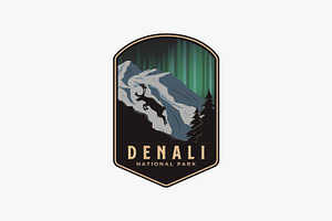Denali National Park Logo, a Branding & Logo Template by DOMHOUZE