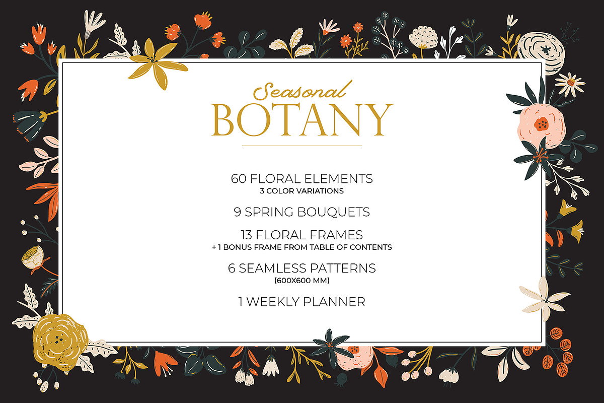 Seasonal Botany BUNDLE, an Object Graphic by Ruslana Lubenets (Photo 61 of 100)
