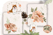 dogs and flowers, an Object Graphic by JuliaFast (Thumbnail 1 of 3)