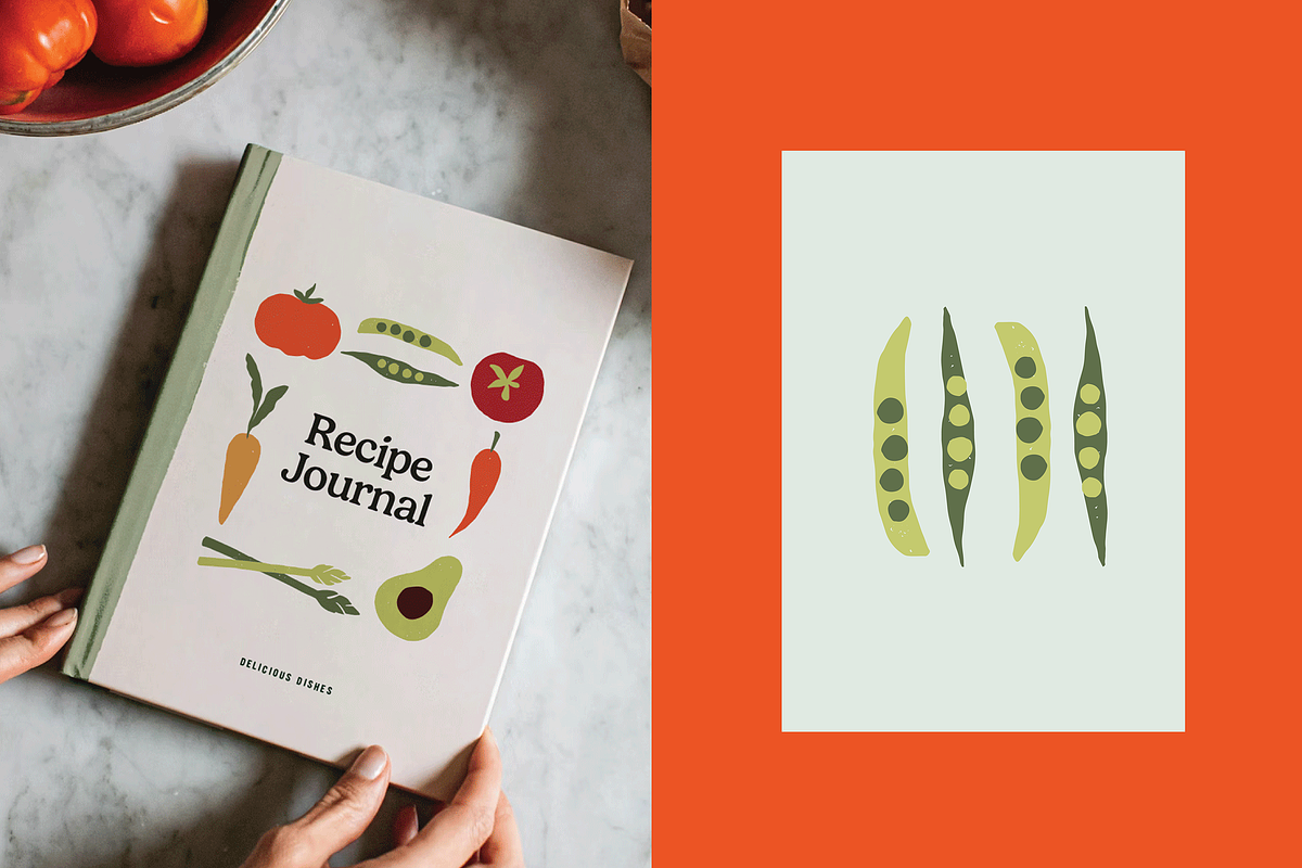 Rustic Vegetable Illustrations, a Food Illustration by Gross Illustrations (Photo 2 of 7)
