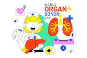 10 World Organ Donor Day, a Healthcare Illustration by denayunebgt (Thumbnail 4 of 4)