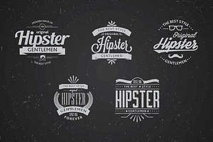 Hipster Badges