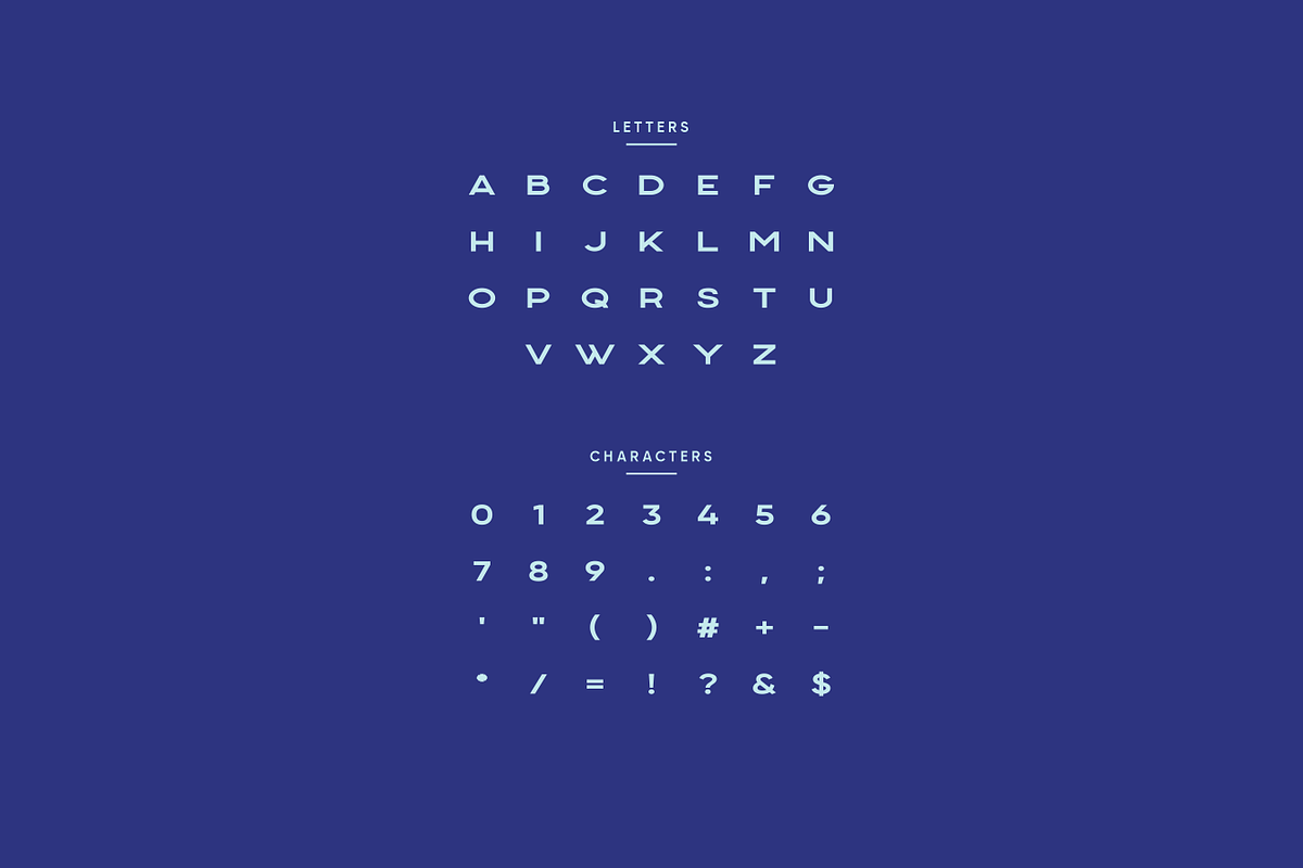 Cricoro - Modern Display Typeface, a Font by Letterna (Photo 3 of 4)
