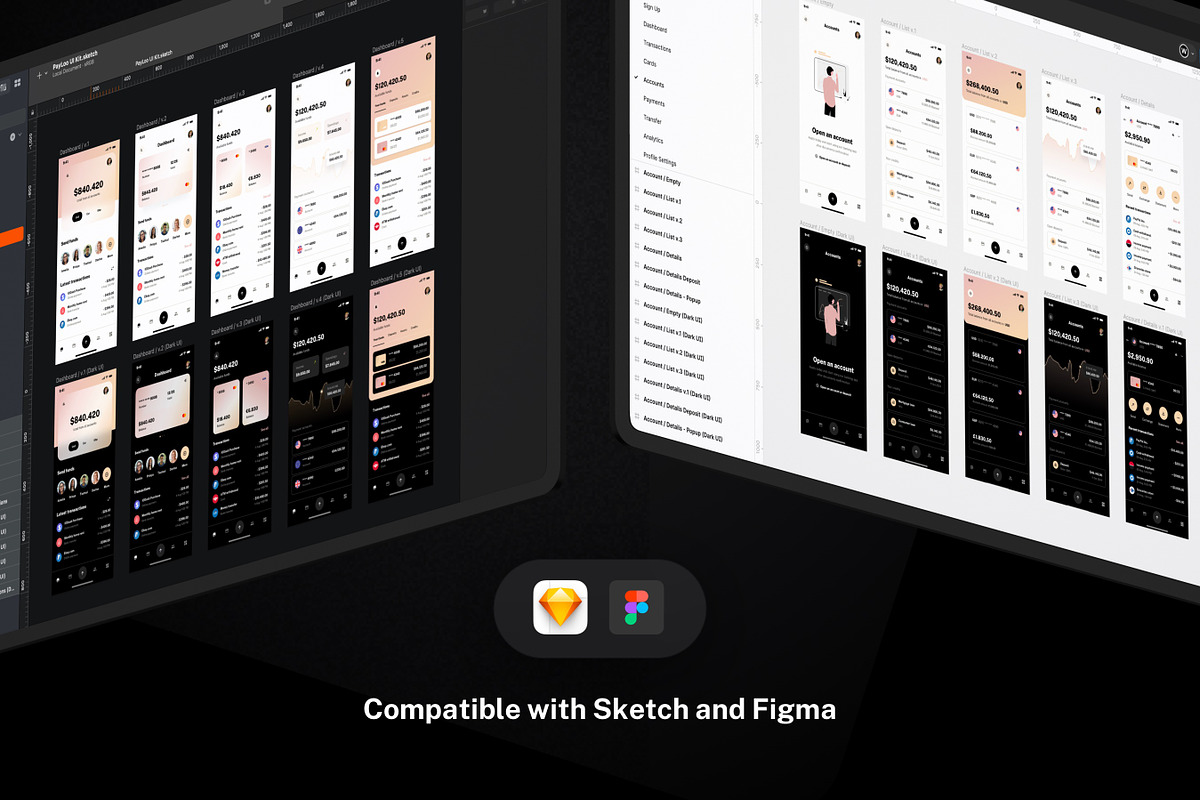 PayLoo UI kit for Finance Mobile App, an App Template by WhiteUI.Store (Photo 4 of 10)
