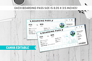 Boarding Pass Canva Template, a Print Template by Snapybiz (Thumbnail 3 of 10)