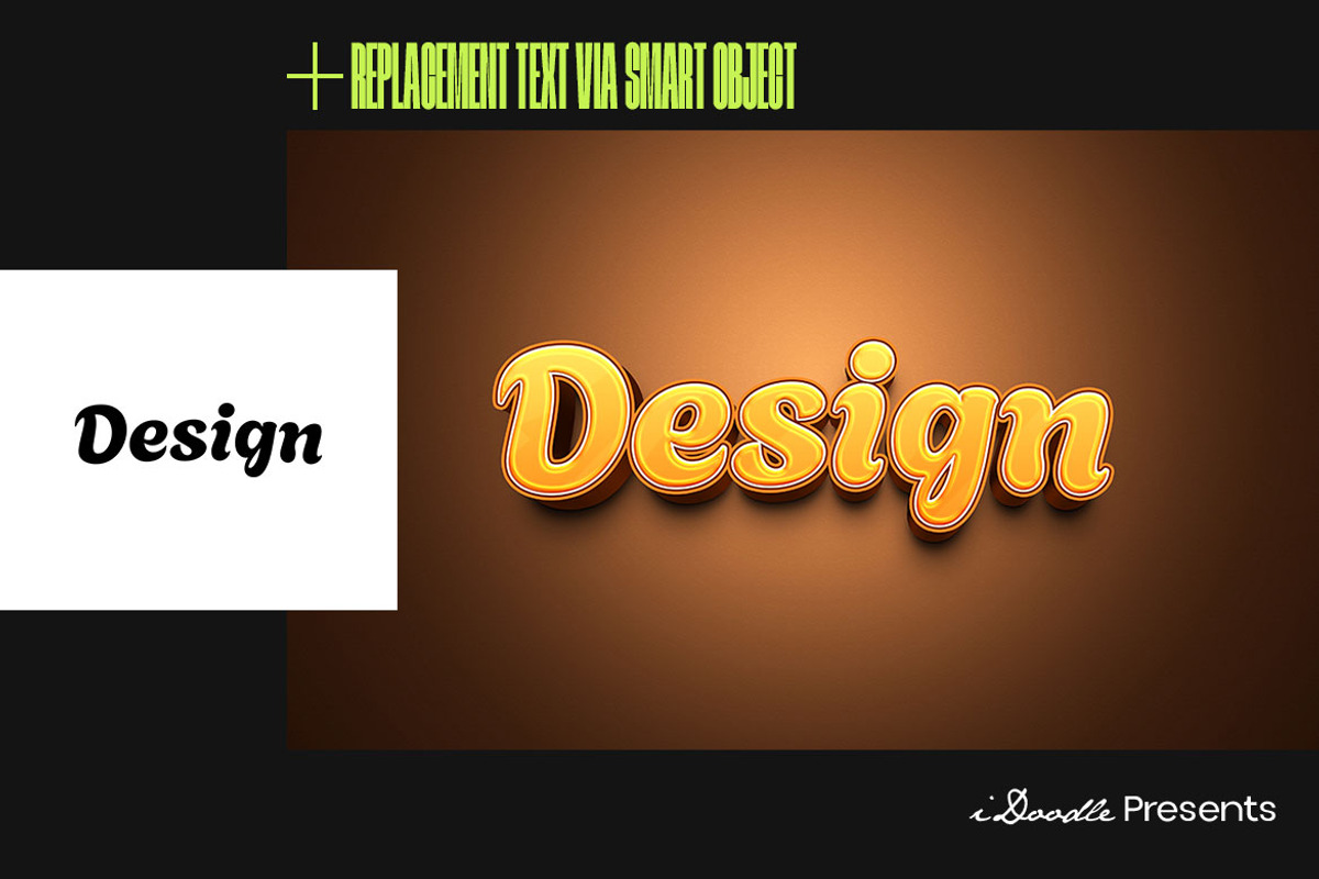 Brownie Text Effect, a Layer Style Add-On by dokudokunomi (Photo 4 of 4)
