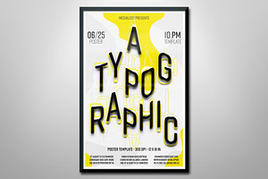 Typographic Poster Template