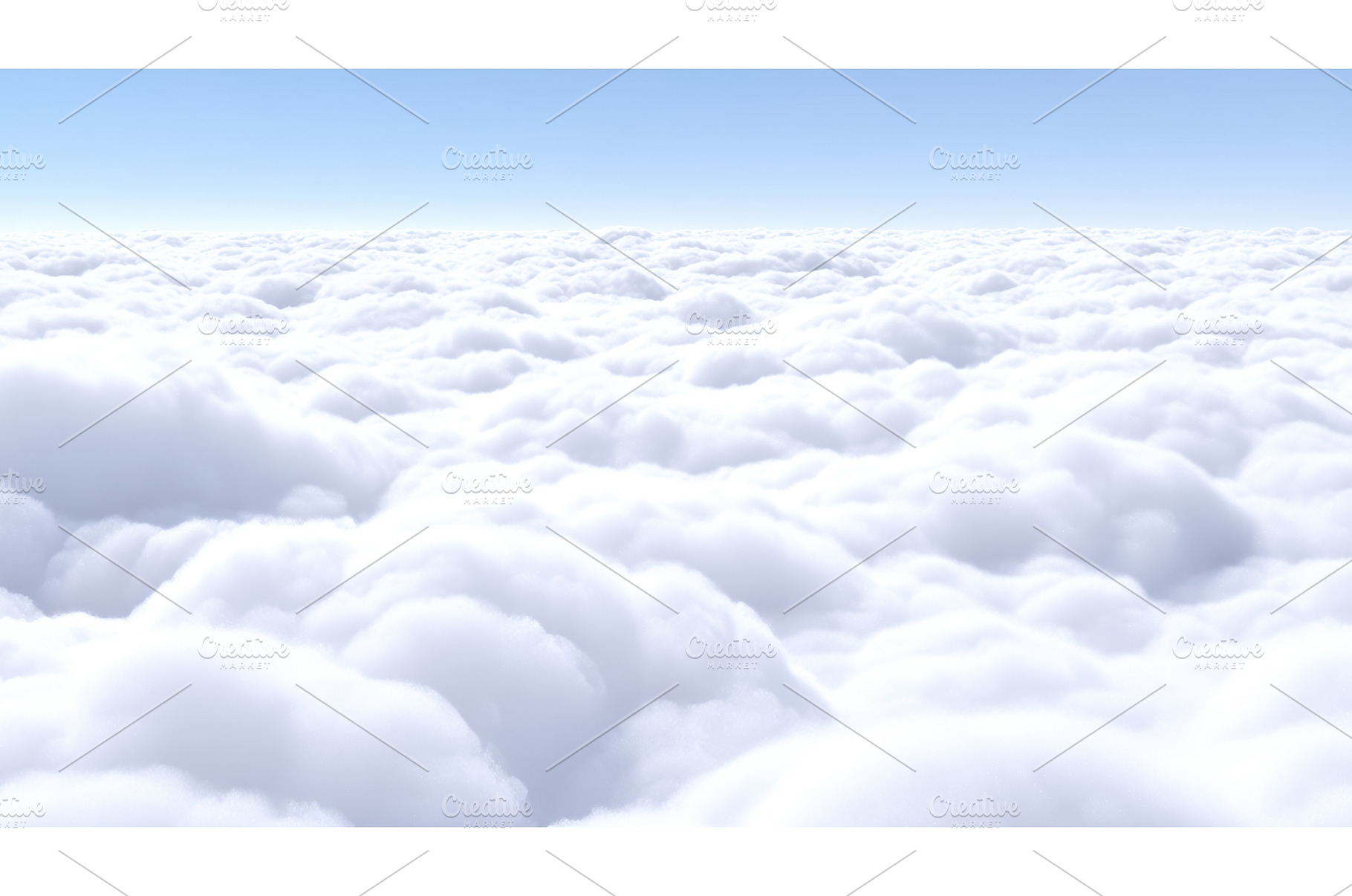 Dramatic cumulus clouds stand out on, a Nature Photo by ZinetroN