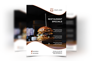 6 Restaurant Flyers, a Flyer Template by Creatricks (Thumbnail 5 of 7)