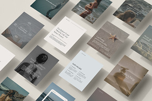 180+ Coastal Canva Templates, a Marketing Template by Sikoya Design