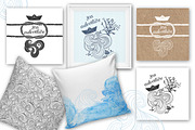 Waves. Graphic set., a Pattern Graphic by maritime_m (Thumbnail 3 of 7)
