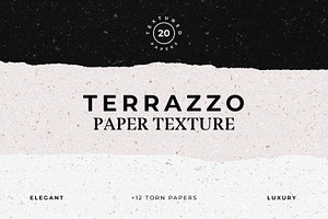 Terrazzo Textured Paper Bundle