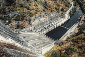 Wide angle dam view, an Industrial Photo by SkyNext