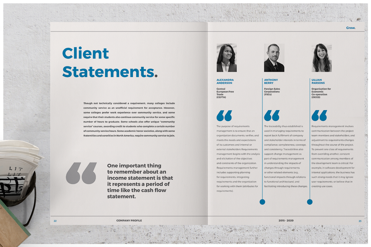 Grow. Company Profile, a Brochure Template by Boris Cupac (Photo 13 of 17)