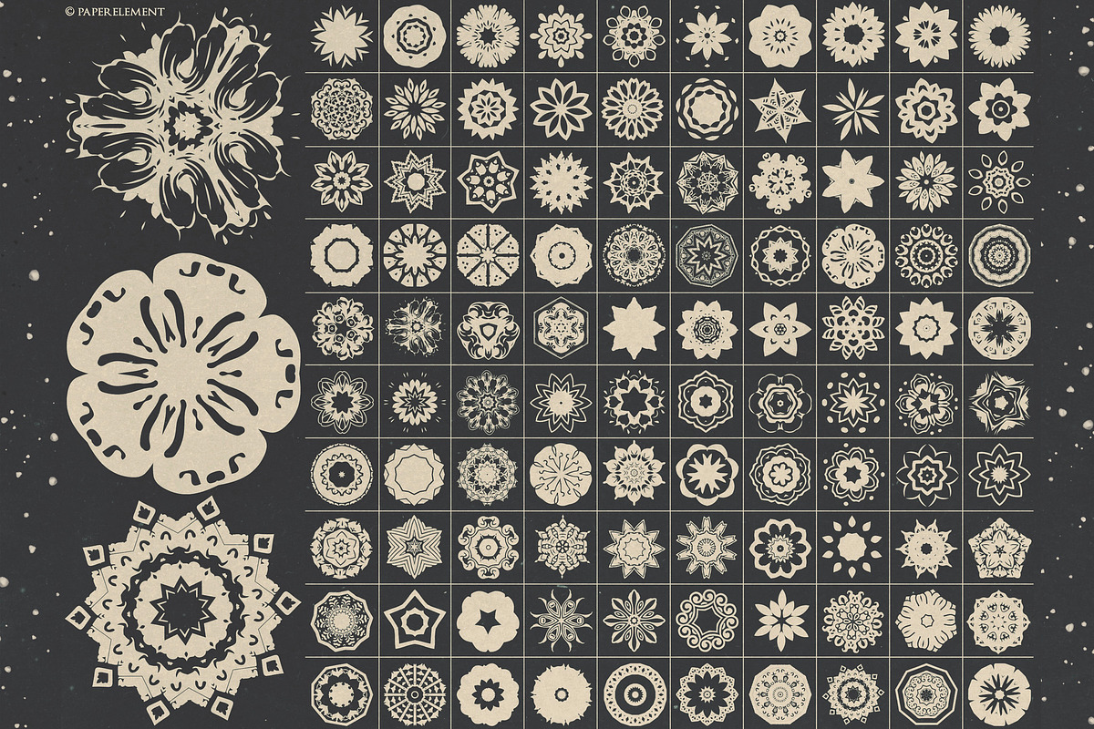 370 Classical Scene-Building Vectors, an Object Illustration by Paper Element (Photo 8 of 17)