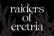 Ark - Psychedelic Art Nouveau Serif, a Serif Font by Fenotype (Thumbnail 9 of 13)