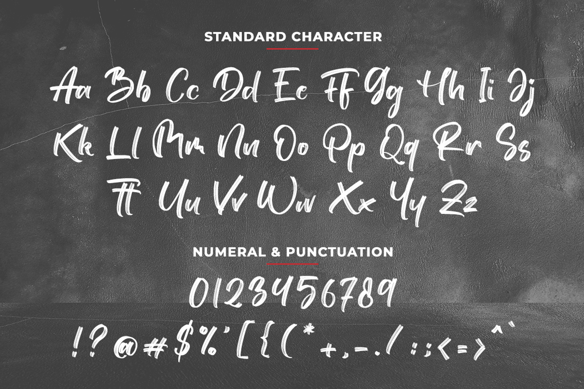 Frontwars - Brush Font, a Handwritten Font by RockboyStd (Photo 10 of 12)