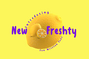 New Freshty A Fun Written Font, a Handwritten Font by Tera Asset Garage (Thumbnail 1 of 7)