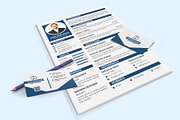 Professional Resume / CV Template, a Resume Template by designvillage (Thumbnail 2 of 13)
