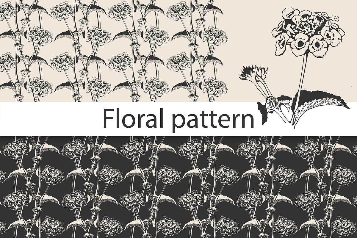 Wild Herbal Seamless Pattern, a Pattern Graphic by Plaid4You (Photo 1 of 13)