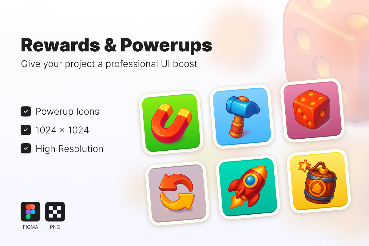 2D Game Icons Pack, a Solid Icon by CodeOrbit-Designs (Photo 3 of 5)