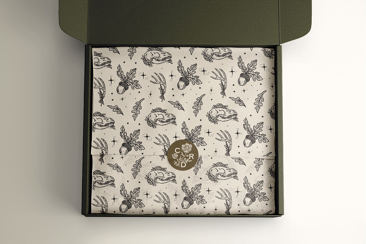 Of Earth & Bone Illustration Pack, an Illustration by cindyroamingdesigns (Photo 4 of 7)