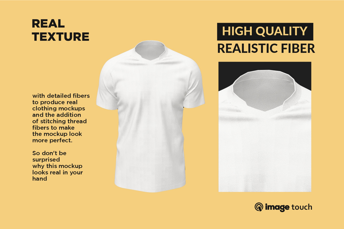 Men’s Sports T-shirt Mockup, a Shirt Mockup by image touch (Photo 3 of 4)