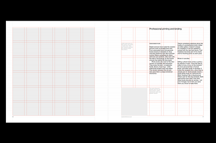 Square Photo Book Grid System | Sans