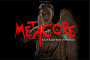 METACORE - Blackletter Typface, a Font by Vroz Studio (Thumbnail 1 of 6)