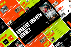Creative Agency Presentation, a Presentation Template by adoestudio
