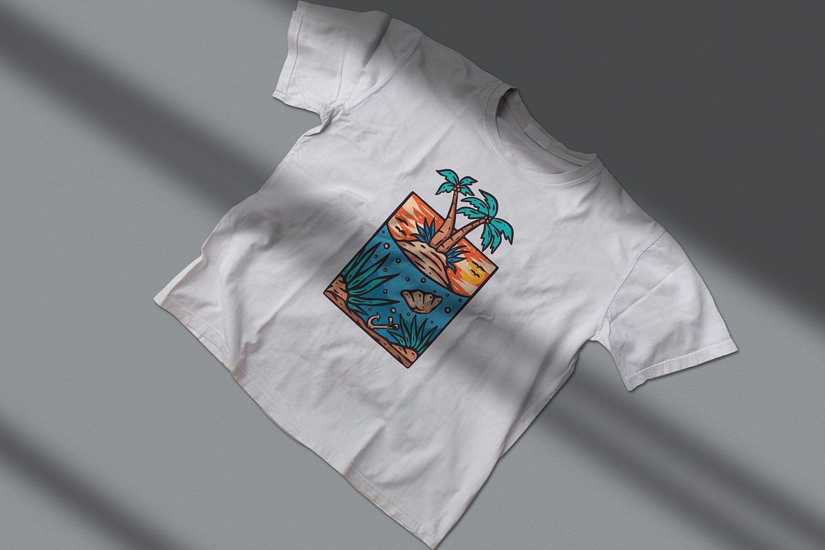 Island Paradise, an Object Illustration by nomlimo.com (Photo 2 of 2)