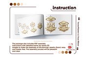 Laser Cut Earrings Jewelry Stand, an Object Graphic by VectorPainter (Thumbnail 14 of 14)