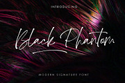 Black Phantom, a Script Font by AMINMARIO (Thumbnail 1 of 7)