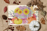 The Magic of Autumn Collection, a Seasonal Illustration by GVGraphics (Thumbnail 13 of 13)