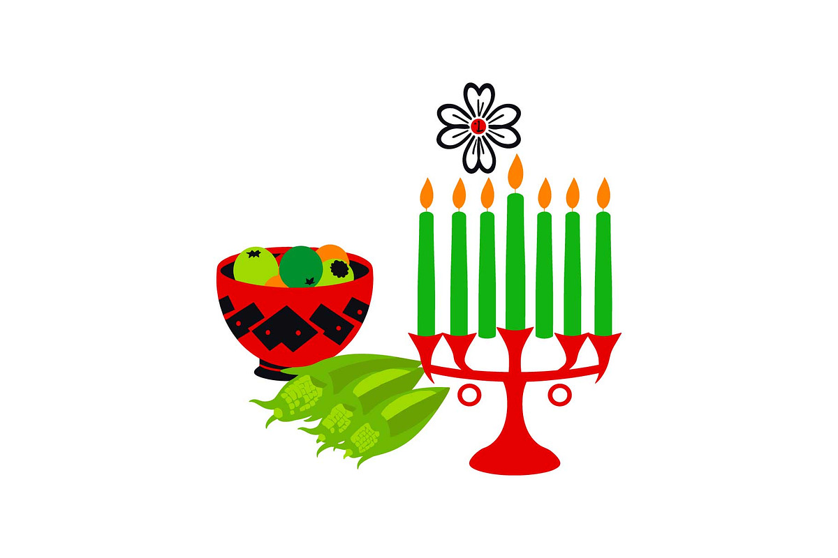Kwanzaa Candle Holder Vector Set, an Object Graphic by Designs_River (Photo 3 of 16)