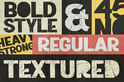Roads Block - Heavy and Powerful, a Sans Serif Font by figuree studio (Thumbnail 2 of 9)