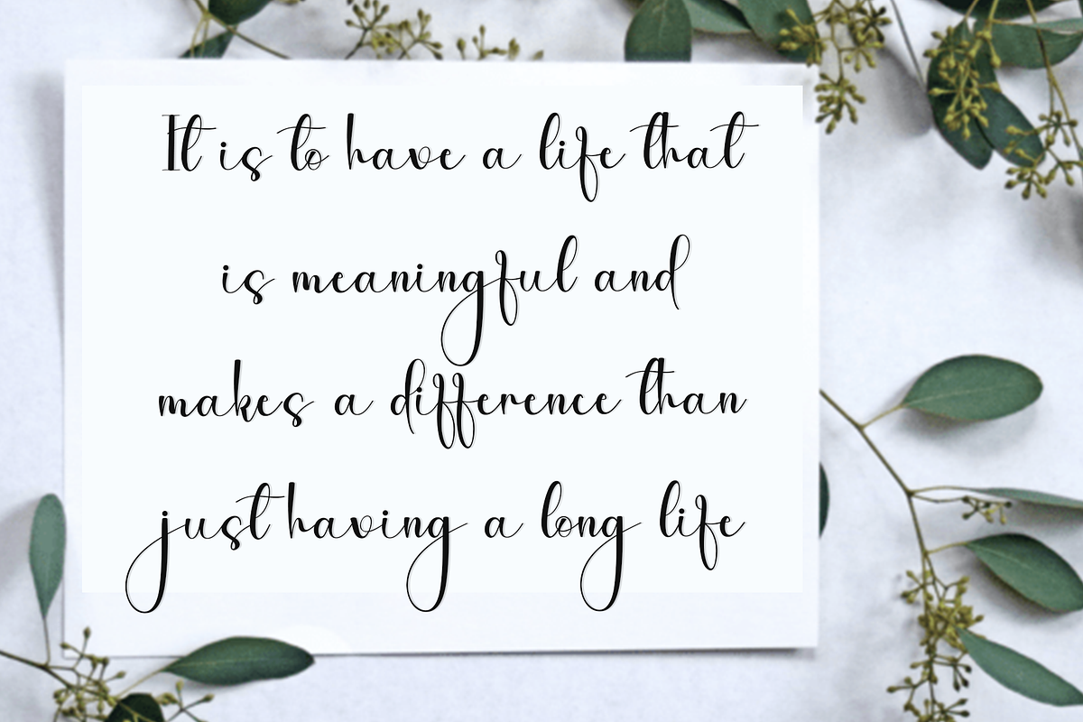 Writing Nightday, a Handwritten Font by FreshTypeINK (Photo 6 of 8)