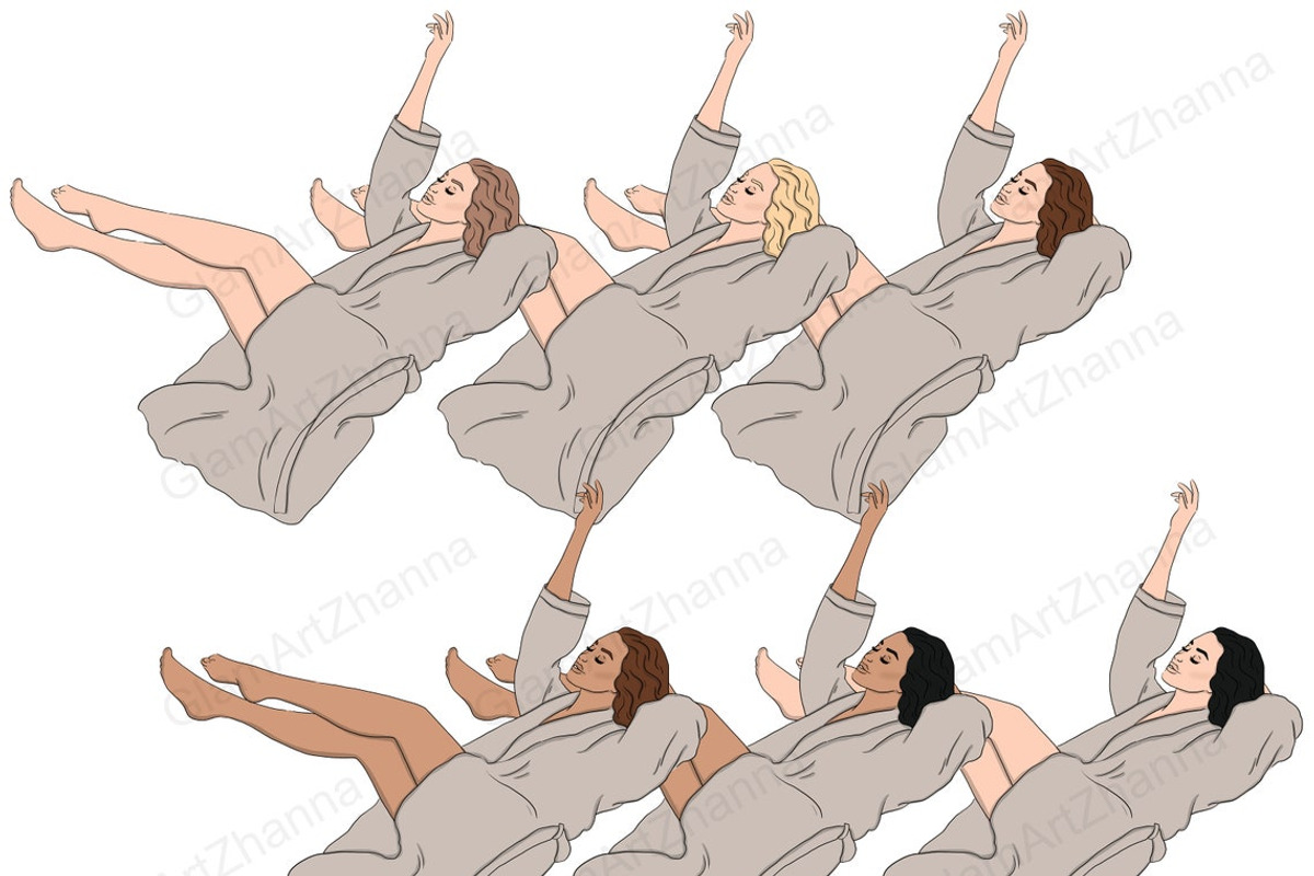 Weekend Girls, a Person Illustration by GlamArtZhanna (Photo 4 of 4)