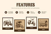 Vintage Transport and Vehicle Icon, a Transportation Illustration by Creative Stall (Thumbnail 2 of 10)