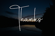 Nightday | Script Font, a Handwritten Font by Scratchones (Thumbnail 8 of 8)