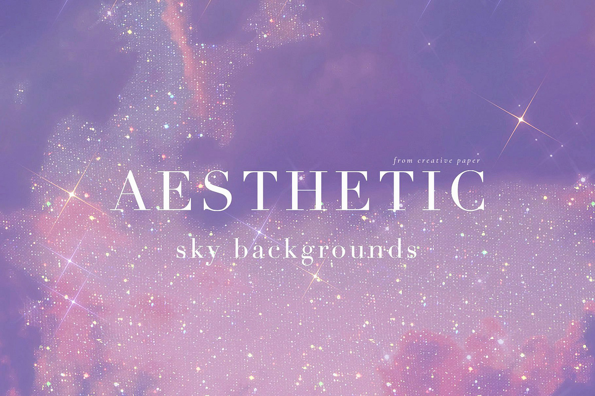 Aesthetic Sky Backgrounds, a Texture Graphic by by creative paper (Photo 1 of 11)
