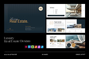Luxury Real Estate Brochure | CANVA, a Brochure Template by TemplateFolio-Shop (Thumbnail 1 of 12)