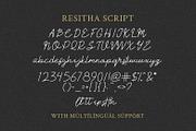 Resitha - Script Monoline, a Handwritten Font by Hasbi Creative (Thumbnail 5 of 8)