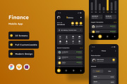 Balancy - Finance Mobile App, an App Template by productype1 (Thumbnail 1 of 5)
