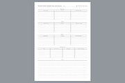 Food And Exercise Self Care Planner, a Stationery Template by shahsoft (Thumbnail 2 of 4)