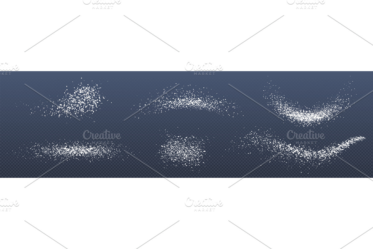 Salt or sugar powder spray set, a Food Illustration by art PVP - market
