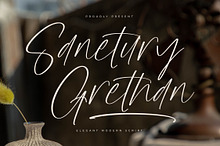 Sanetury Grethan Elegant Script