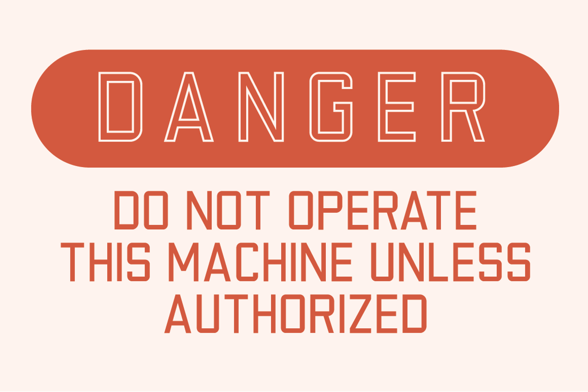 Factory Floor Font - Two Styles preview 8